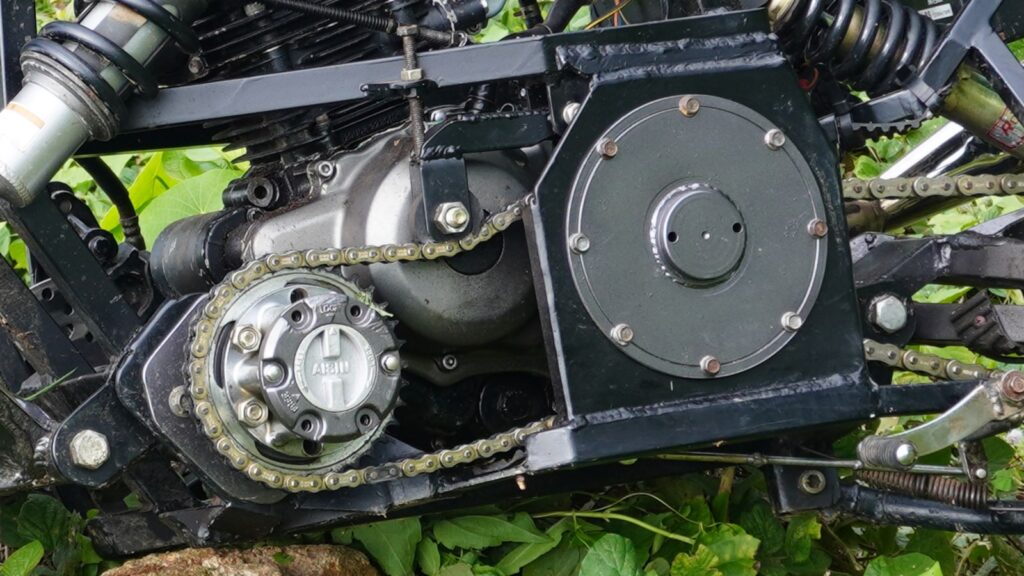 front wheel drive system motorcycle