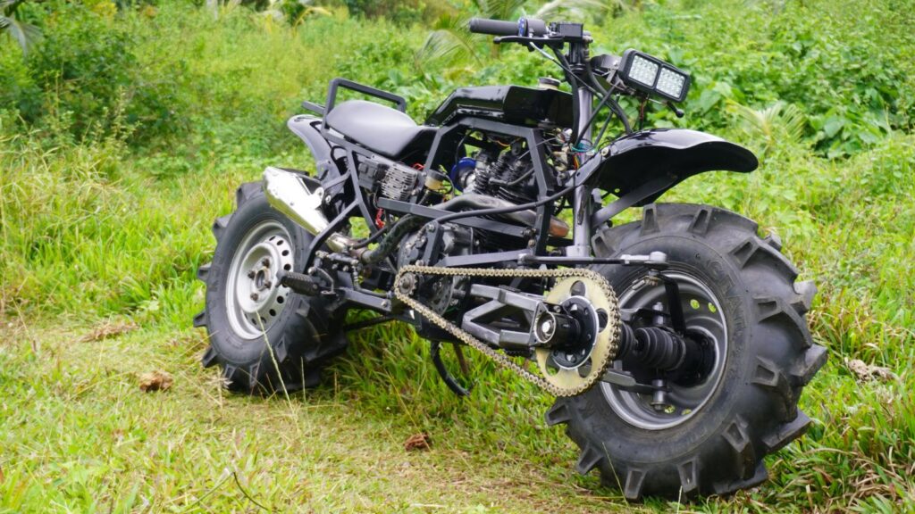 handmade 2wd motorcycle