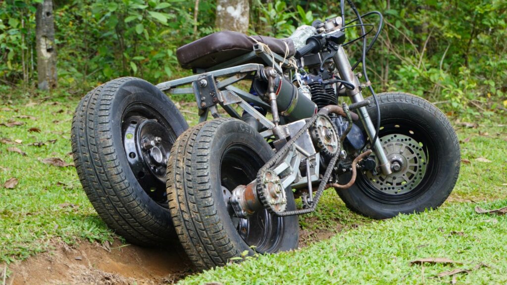 tilting trike motorcycle build